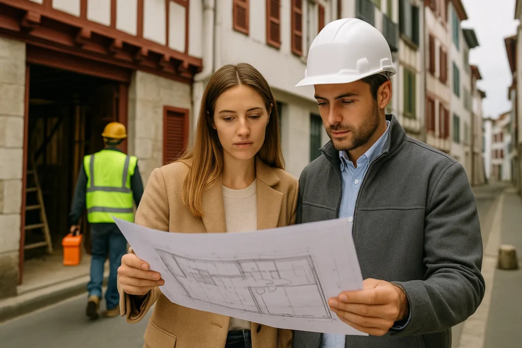 réalisation de chantier à Bayonne